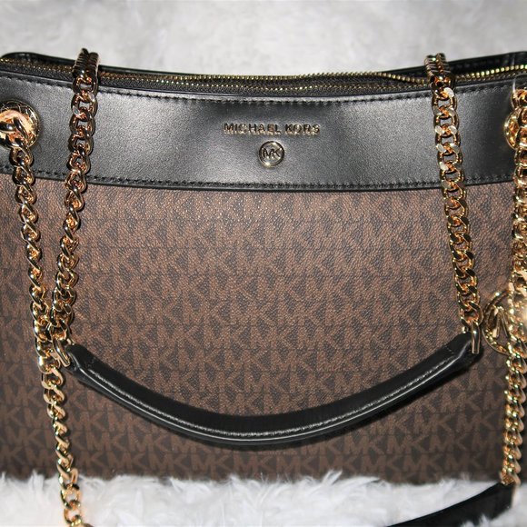 🔥🔥SOLD🔥🔥Michael Kors Brown Susan Shoulder Bag - Picture 4 of 11